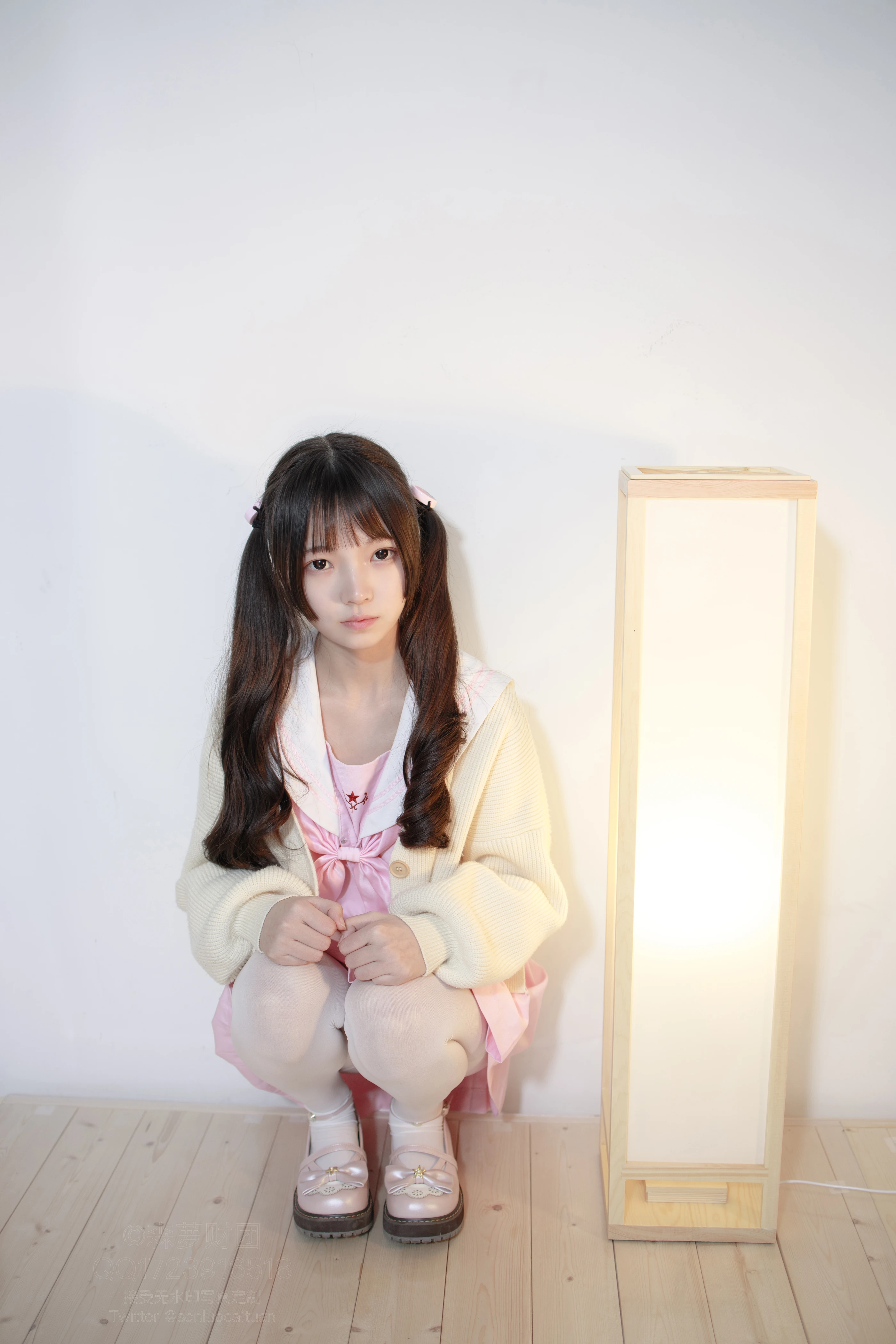 森萝财团 [X-059] 萝莉白丝80D [97P 1V]插图